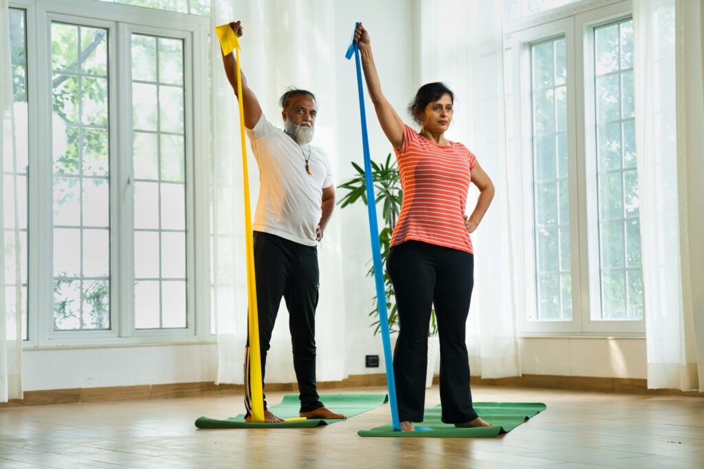 Physical therapy group setting